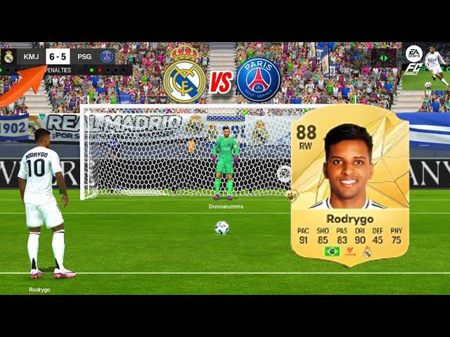 Real Madrid vs PSG - Penalty Shootout - Vinicius vs Dembele - Can Rodrygo save Real Madrid? 