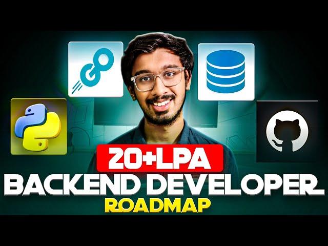 The Ultimate Backend Developer Roadmap in 2025|| Skills, Projects & Free Resources