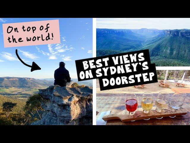 World's Widest Canyon on the edge of SYDNEY?? | Exploring the BLUE MOUNTAINS. Best views!