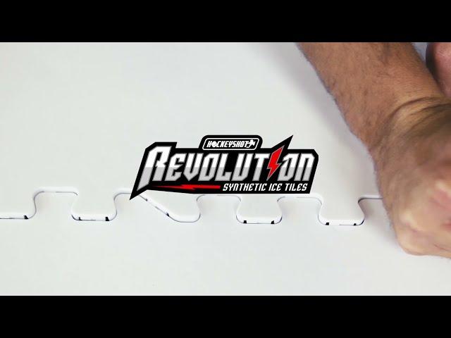 The Most Innovative Hockey Skate-able Tile Ever Made - Revolution Synthetic Ice Tiles by HockeyShot