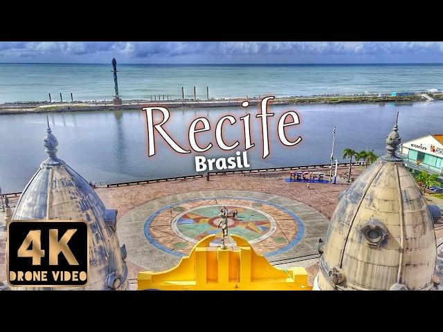 Recife & Olinda, Pernambuco, Brazil 4K HDR Drone