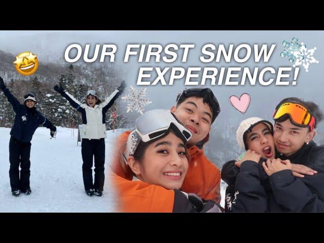 CHRISTMAS FEELS IN JAPAN!!! (SNOWBOARDING NEAR TOKYO!)