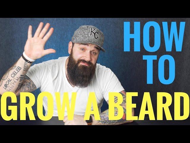 How to grow a beard | 5 Things EVERY beginner should know!!