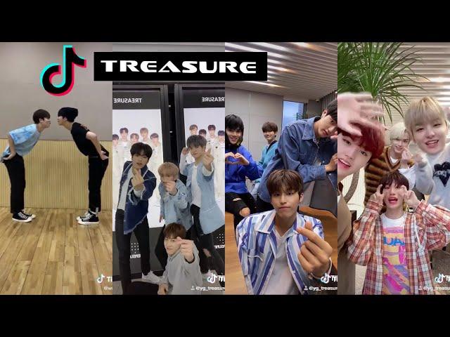 TREASURE TIKTOK COMPILATION VIDEO - (TREASURE COVER DANCE)