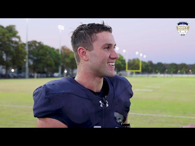 Navy Football Interview: Colin Ramos (Notre Dame Week)