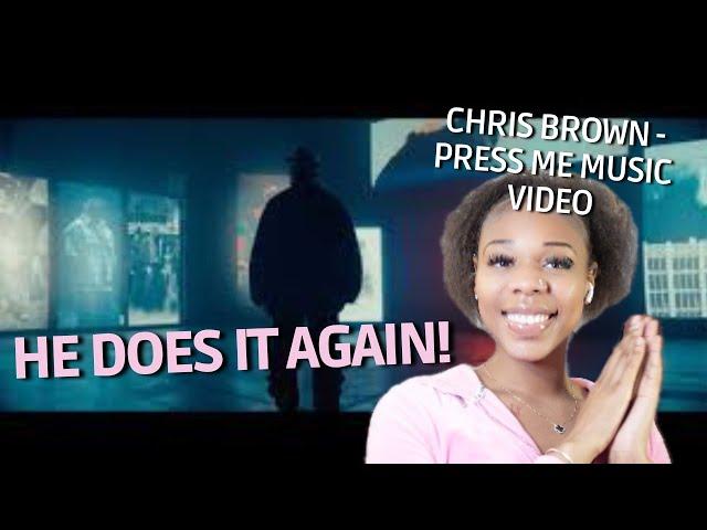 REACTION to CHRIS BROWN - PRESS ME MUSIC VIDEO