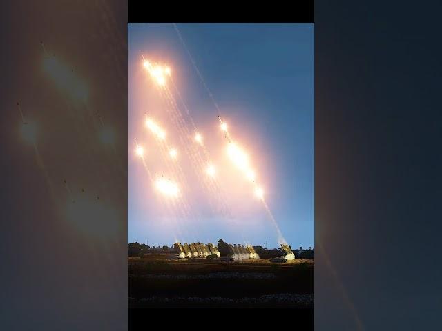 2 Round MLRS | Early morning Iran attack on Israel   #military