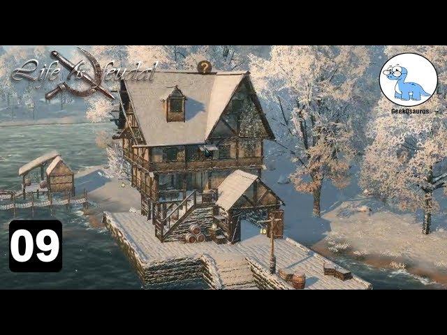 Life is Feudal: Forest Village - Ep.09 : Building A Port!