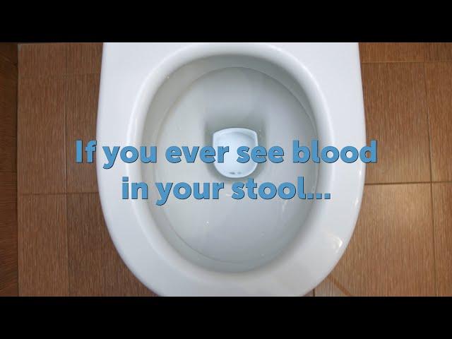 If You Ever See Blood In Your Stool-- Is It Colon Cancer or Is It Something Else?