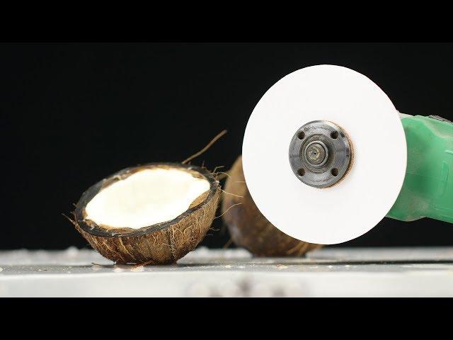 I cut a coconut with PAPER! You’ll be amazed at what can be cut with paper!