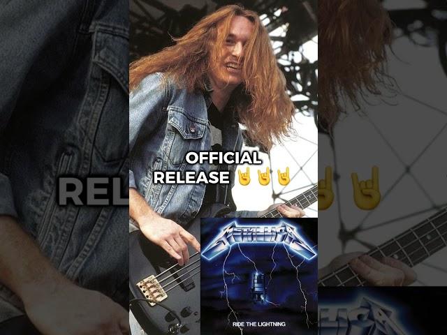 CLIFF EM ALL VERSION VS OFFICIAL RELEASE (FOR WHOM THE BELL TOLLS) #cliffemall #cliffburton #metal