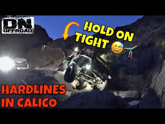 Rock Crawling Shenanigans! After Hours Hardlines in Calico, CA