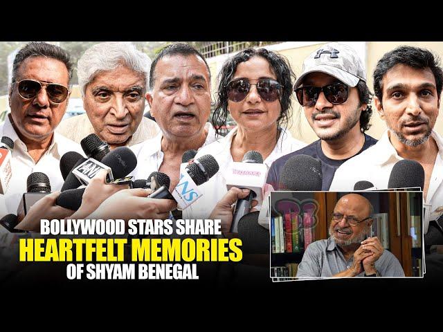 Unedited Shyam Benegal Memories Shared By Bollywood Actors |Javed Aktar | Pratik Gandhi |Boman Irani