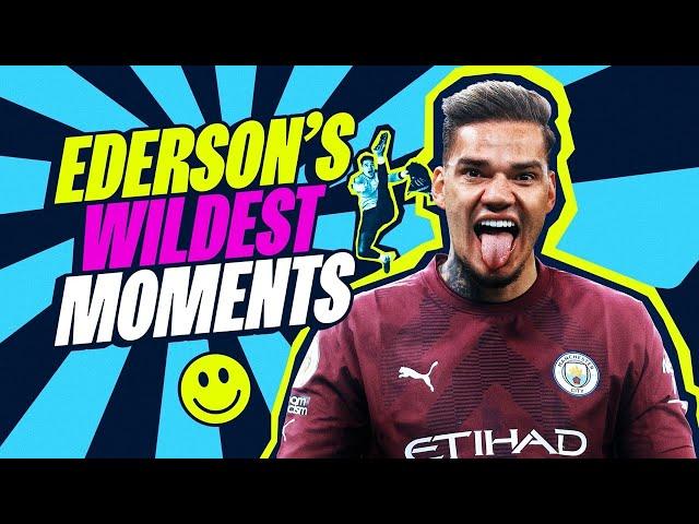 "I'm 100% Wild!"  Ederson reacts to his wildest moments at City