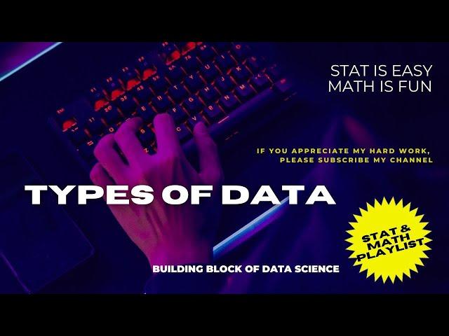 Types of Data- Categorical vs. Numerical