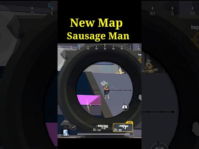 New map Sausage Man #sausageman #shorts #reels #youtubeshorts #shortsvideo