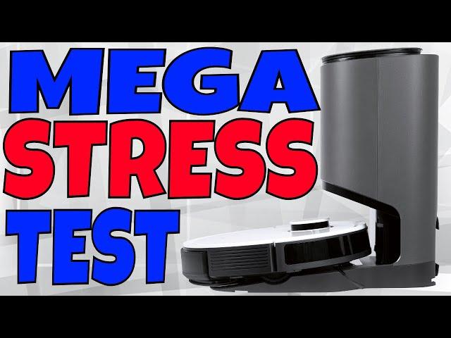 Ecovacs Deebot T8+ Robot Vacuum with Self Empty Bin - MEGA STRESS TEST Can it handle w/o bin sensor?