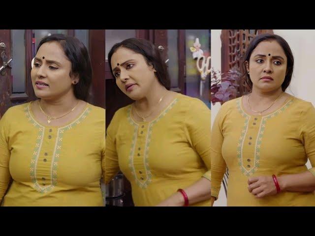 Nisha Sarang Hot Full Screen Vertical Edit Latest Episode | uppum mulakum actress Neelu Hot Edit Mix