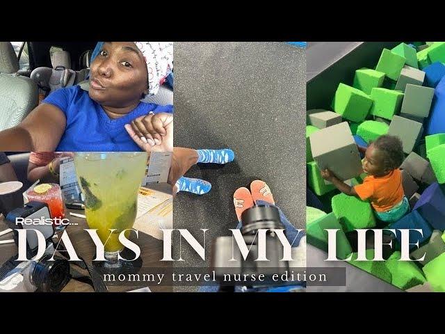 *realistic* Days in my life as a travel nurse vlog | working post surgical & ED obs unit| family day