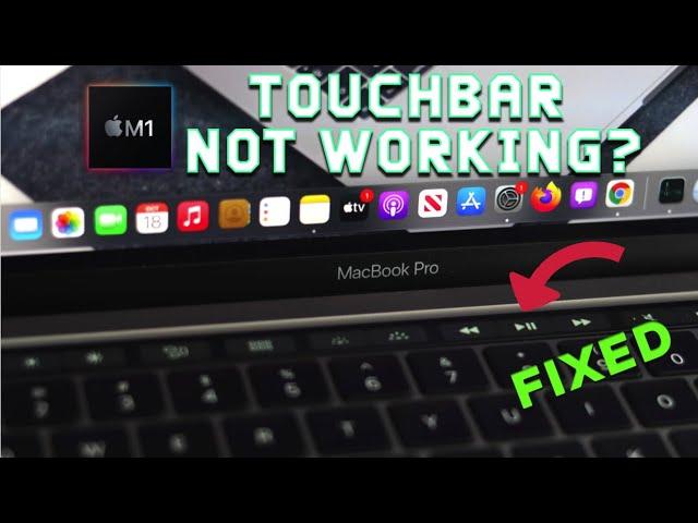 MacBook Pro M1 Touch Bar Not Working? How to fix it!