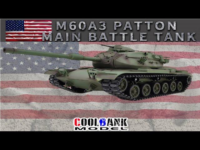 CoolBank US M60A3 1/16 2.4G RC Battle Tank