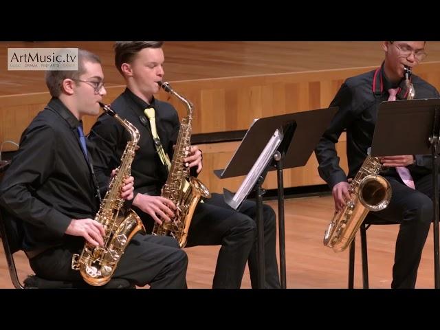 Hugo Lambrechts Saxophone Quartet. SUNEC 2023