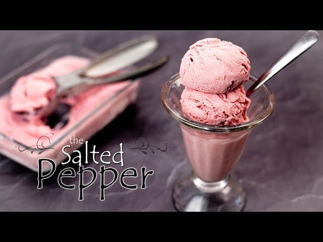 Say Goodbye to Ice Crystals and Hello to Creamy Homemade Strawberry Ice Cream!