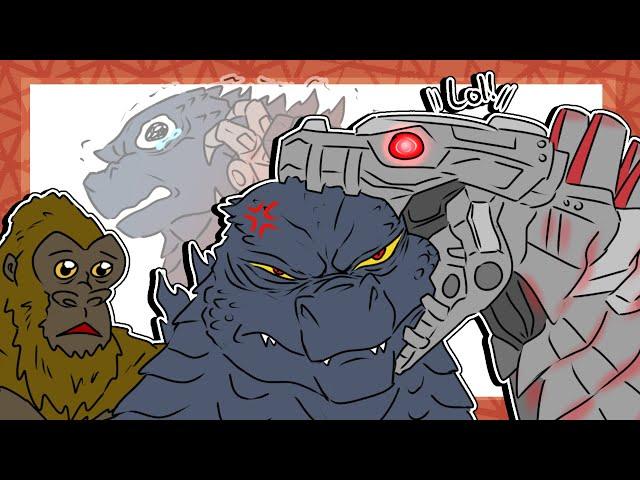 Godzilla & Kong's Emotional Outburst (Godzilla Comic Dub)