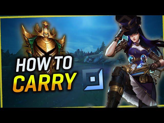 *NO BS*  how to carry in Gold as ADC by Saber