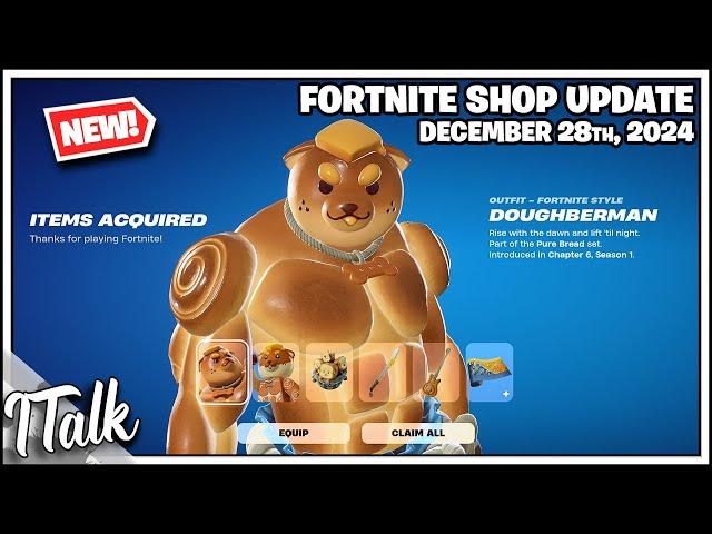 *NEW* DOUGHBERMAN SKIN! Fortnite Item Shop [December 28th, 2024] (Fortnite Chapter 6)