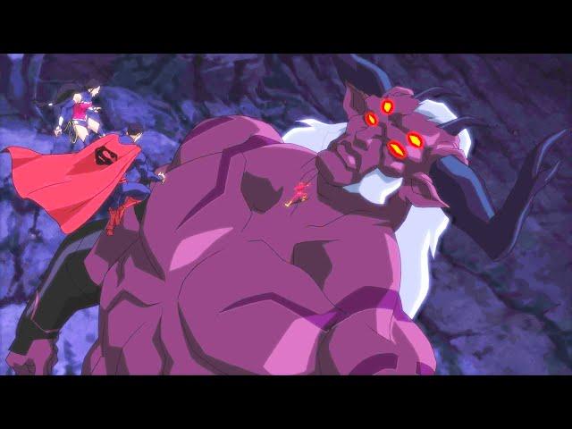 Trigon VS Justice League & Teen Titans | Justice League vs. Teen Titans