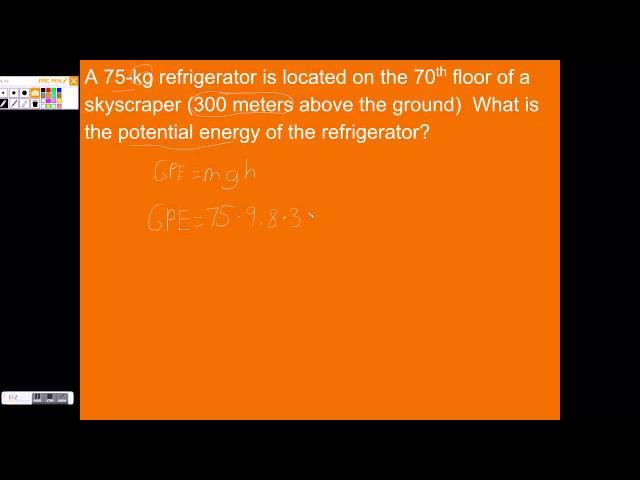 Calculating Gravitational Potential Energy