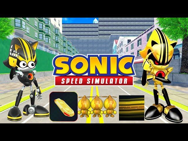 GOLD METAL SONIC MACH 3.0 RETURNS TO SONIC SPEED SIM