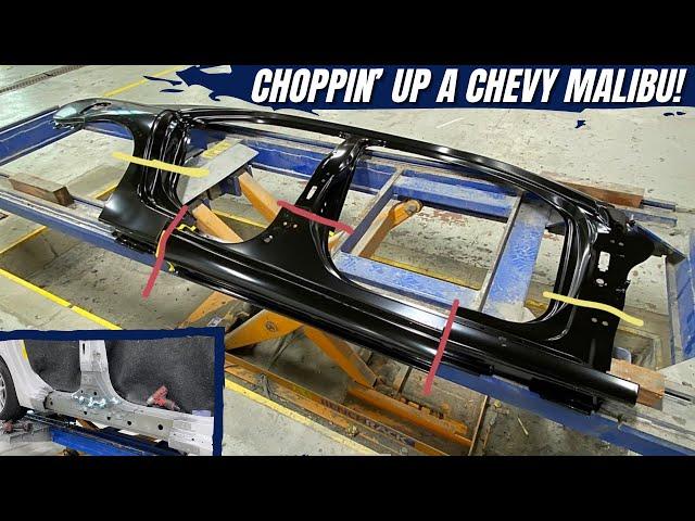 Choppin' Up A Chevy Malibu! #autobody #collision #bodyshop #bodywork #autorepair #rockerpanel