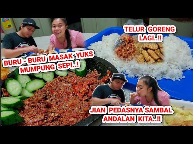 MUMPUNG SEPI..! Masak SAMBAL TERI ANDALAN KITA