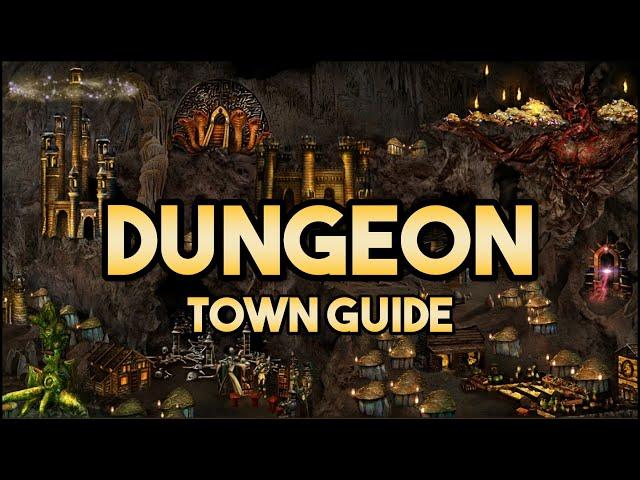 Heroes 3: DUNGEON Town Overview / Strategy Guide