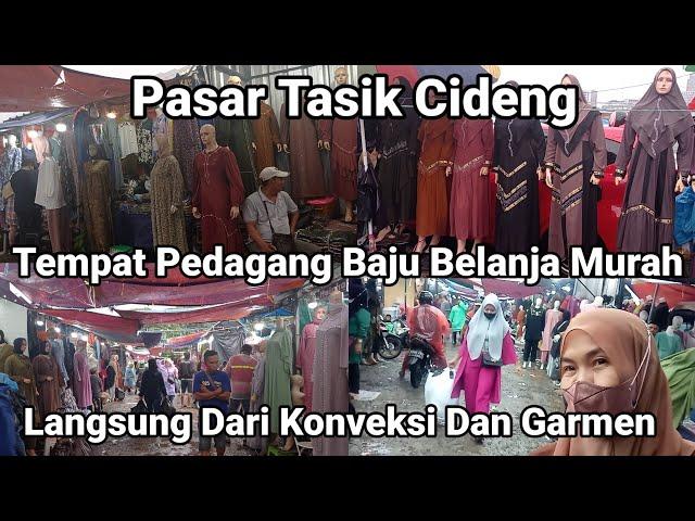 Pasar Tasik Cideng, Tempat Pedagang Baju Belanja Murah, Langsung Dari Pemilik Konveksi