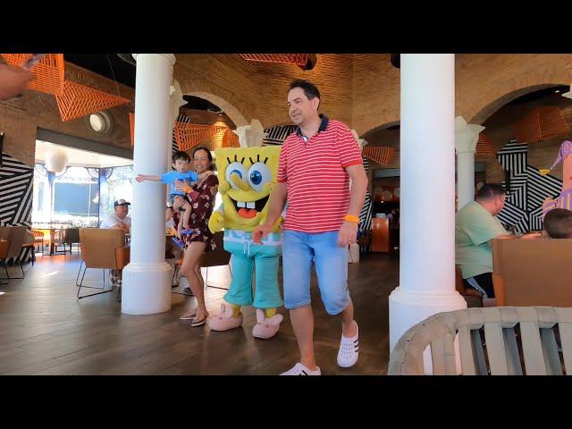 Nickelodeon Resort Punta Cana | Character Breakfast | Nick Bistro | Air Canada Vacations |