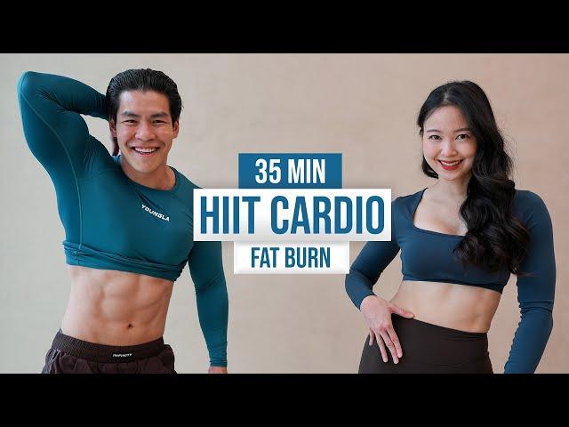 35 MIN HIIT CARDIO I no equipment, all-standing, with warm up & cool down