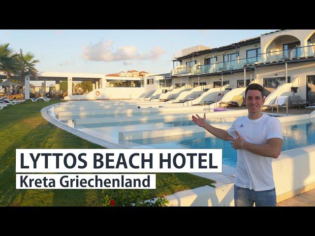 LYTTOS BEACH HOTEL Kreta, Griechenland - gigantische Poollandschaft, Urlaub - YOUR NEXT HOTEL