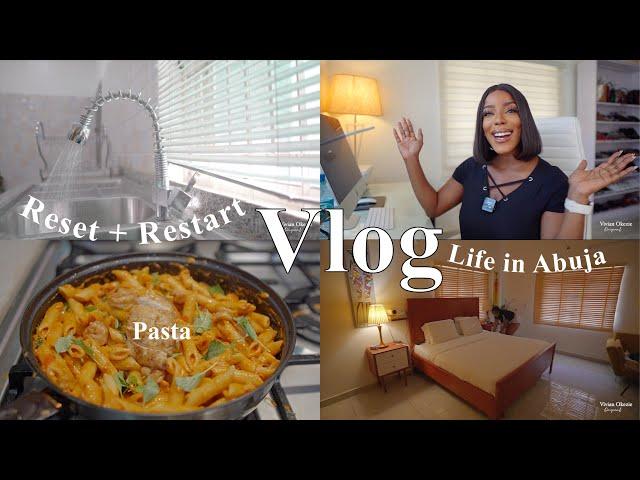 Living Alone Vlog |Back to Nigeria,Getting my life back together,Life Update,Cooking,Fridge Cleanout