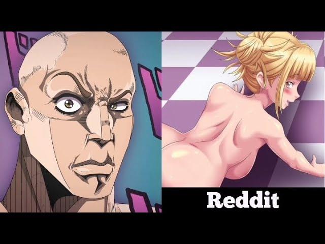 My Hero Academia Female Edition | Anime vs Reddit (the rock reaction meme)