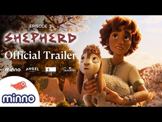 Young David, Episode 3, "Shepherd" OFFICIAL TRAILER - Minno & Angel Studios | Bible Stories for Kids