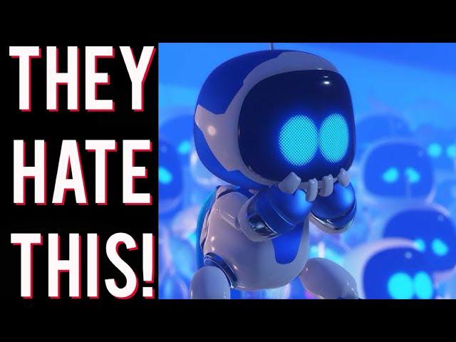 MAKE HIM GAY!? Salty games media uses Astro Bot success to CRY about Concord FAILURE!?