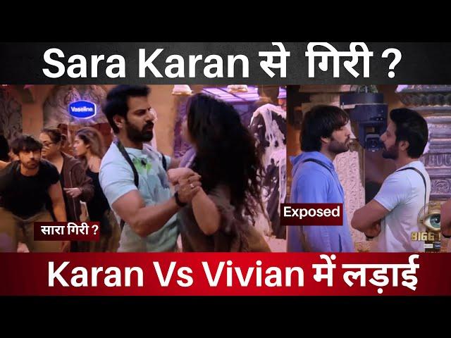 Bigg Boss 18 Sara Ki Bagawat Eviction? Karan vs Vivian, Shrutika Biased for Chum ?