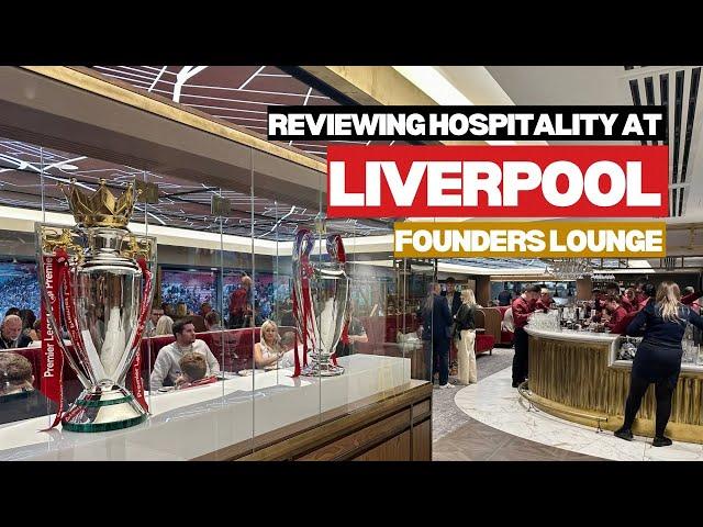 Liverpool hospitality review | Founders Lounge | The Padded Seat