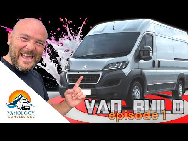 Day 1 of the Van Build | Peugeot Boxer Camper Conversion EP1