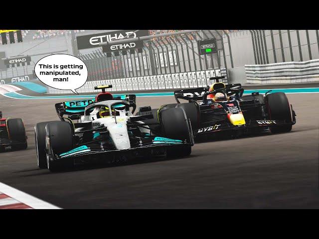 CAMBIANDO EL DESTINO DE ABU DHABI 2021...¿EN F1 22? | RETO CON SORPRESA Y BUGS AL FINAL