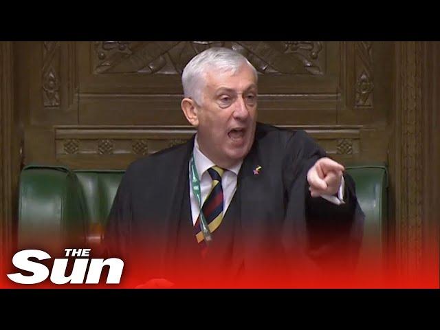 Speaker LOSES IT and orders MPs to be kicked out the House of Commons