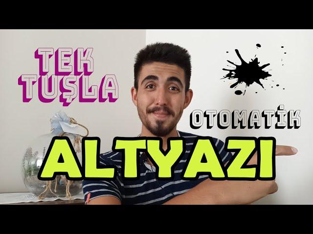 Videoya Otomatik Altyazı Ekleme | Videoya Yazı Nasıl Eklenir?